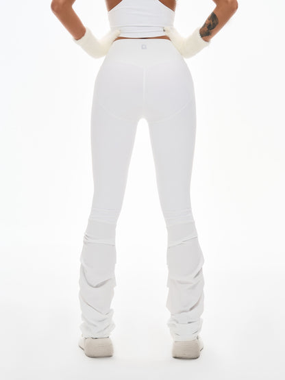 High-Elasticity Spliced Slim Leggings