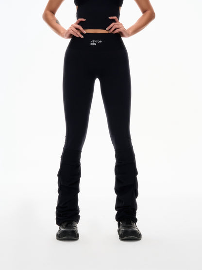 High-Elasticity Spliced Slim Leggings